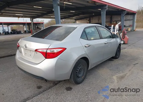2016 Toyota Corolla L from USA, damaged, VIN 5YFBURHE4GP486538